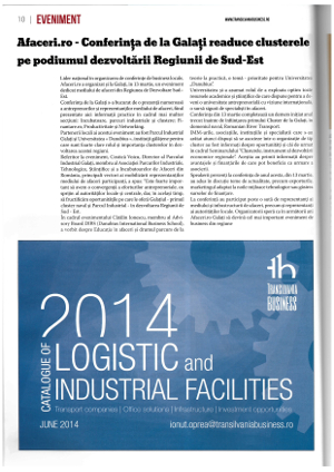 Afaceri.ro Galati in Business Transilvania