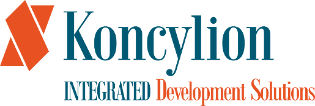 Brand assets Koncylion  - Logo transparent + descriptor